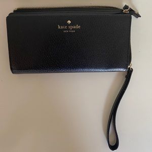 Kate Spade Leather Wristlet Wallet